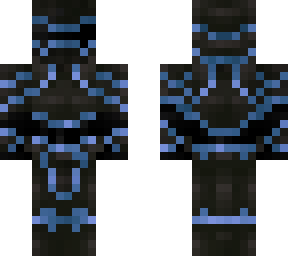blue glorious armor