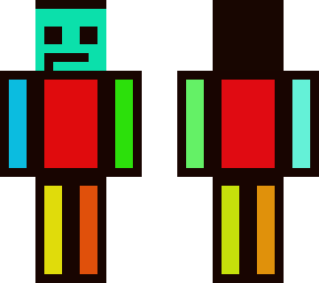 colorful kid