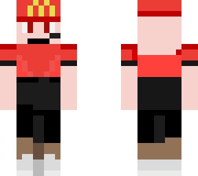 mc donald but red eyes