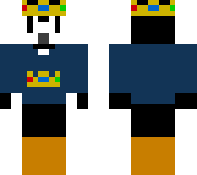 panguin in a sweater
