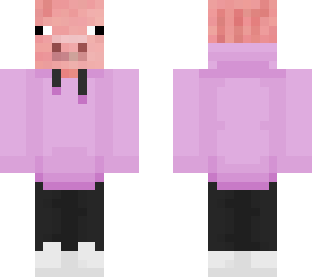 pig in light pink