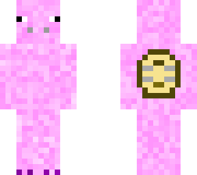 pig with a saddle