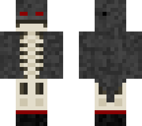 skeleton with helmet and jacket