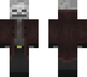 skeleton with swag