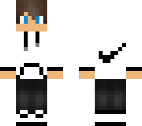 white nike boy