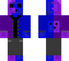 blue and purple slime