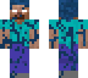 blue corrupted herobrine