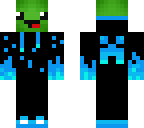 blue hoodie turtle