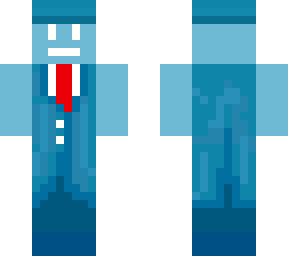 blue man
