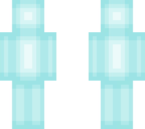 cyan gradient skin/ sea lantern
