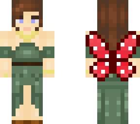 lady of pixitopia w/mushroom wings