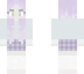 lilac plaid pastel girl