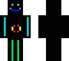 mister black colorful