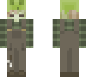 my new mincrraft skin slime