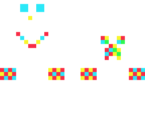 neon slime v.2 (he is white)