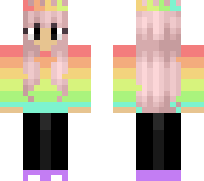 rainbow girl