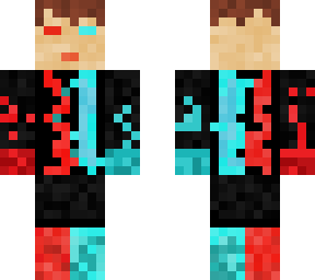 red blue
