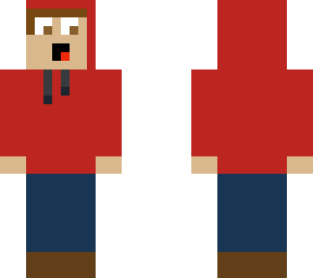 red hoodie