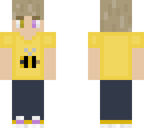 simple bee themed skin
