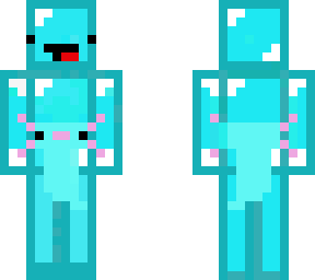 skeppy with a cyan axolotl on him :)