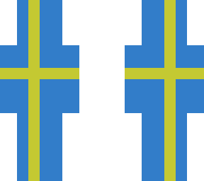 swedish flag skin