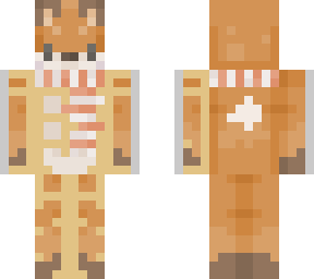 unfinshed fox skin