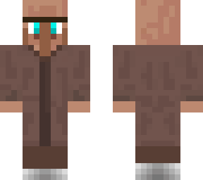 worlds cutest villager cyan eyes