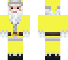 yellow santa