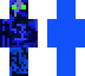 blue/black camo