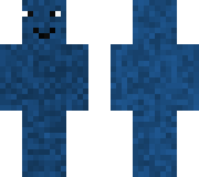 blue smile face person that is