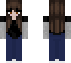 brown haired female