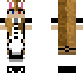 bunny maid girl | Minecraft Skin