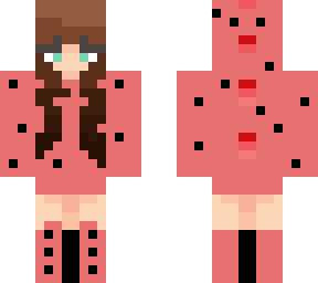 cute strawberry onesie girl