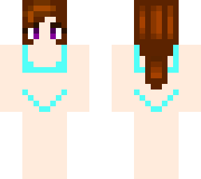 cyan swimsuit