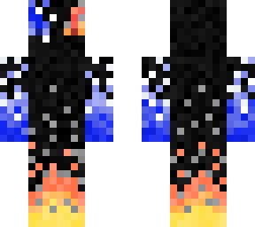 fire and water element enderman