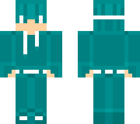 full teal (shaded) (+wig & contact lenses)