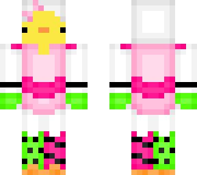 glamrock chica duck, like fnaf