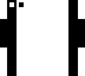 half black half white