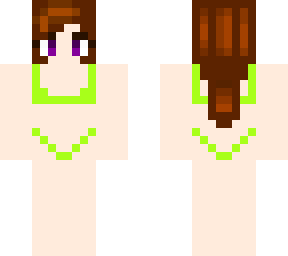 lime swimsuit