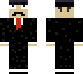 old man with a suit