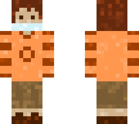 orange shirt