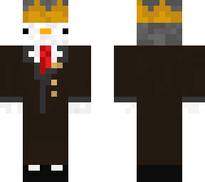 penguin in a suit