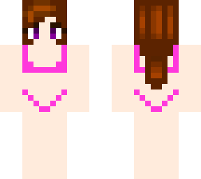 pink swimsuit