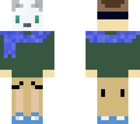 radiumm remake (artic fox boy with mask, and scarf)