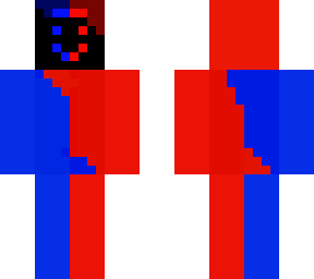 the error smile (red and blue)
