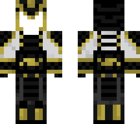 (shiny) black and gold samurai [template version]
