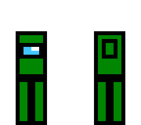 among us -green-