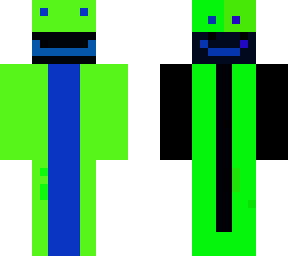 black n green