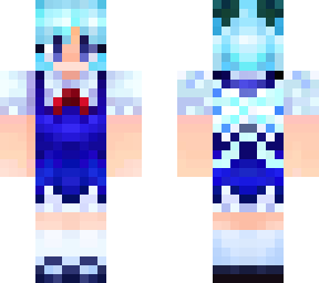 Cirno Minecraft Skin