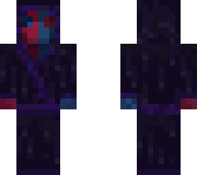 cult red & blue doll